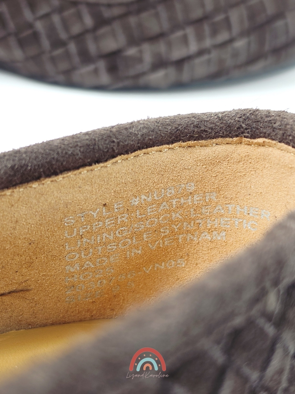 New! Madewell The Greta Ballet Flat in Woven Suede Dark Roast 9.5 - Picture 13 of 16